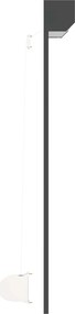 vidaXL Ρολό εισόδου Ανθρακί 130 x 140 cm Αλουμίνιο και Πολυουρεθάνη