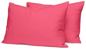 Μαξιλαροθήκες 50x70 Σετ 2 Τεμ. Sunshine Home Cotton Feelings 112 Fuchsia