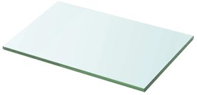 vidaXL Ράφια Πάνελ 2 τεμ. Διάφανα 20 x 25 εκ. Γυάλινα