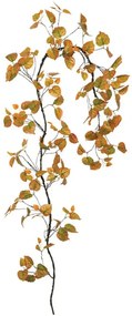 Τεχνητή Γιρλάντα - Κλαδί Με Φύλλα 00-40010-2 240cm Brown-Green Marhome Πλαστικό