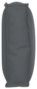 vidaXL Μαξιλάρι Πλάτης Ανθρακί 60 x 40 x 12 cm