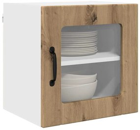 vidaXL Ραφιέρα τοίχου LUCCA Artisan Δρυς 40 x 31 x 40 εκ.