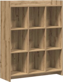 vidaXL Βιβλιοθήκη 9 επιπέδων 87,5 x 30 x 111 εκ Επεξεργασμένο Ξύλο