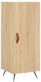 vidaXL Ντουλάπι Sonoma Δρυς 34,5x34x90 εκ. από Επεξεργασμένο Ξύλο