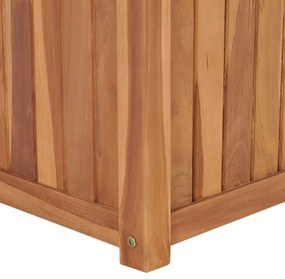 vidaXL Ζαρντινιέρα Υπερυψωμένη 40 x 40 x 40 εκ. από Μασίφ Ξύλο Teak