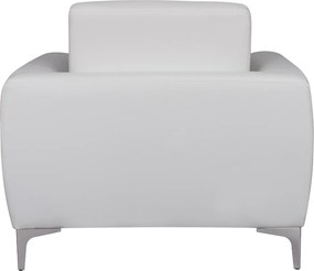 ΠΟΛΥΘΡΟΝΑ KENZIE HM3121.12 ΜΕ ΛΕΥΚΟ PU 89x81x81 εκ.