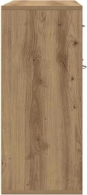 vidaXL Ντουλάπι τεχνίτης Δρυς 88x30x70 εκ. από Επεξεργασμένο Ξύλο