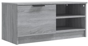 vidaXL Έπιπλα Τηλεόρασης 2 τεμ. Γκρι Sonoma 80x35x36,5 εκ. Επεξ. Ξύλο