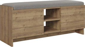 Παπουτσοθήκη Σκούρα Δρυς ZULLA 110x37x43