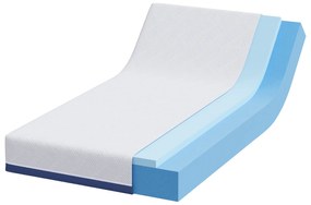 vidaXL Στρώματα Λευκό, Μπλε 100 x 200 cm
