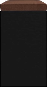 vidaXL Παπουτσοθήκη Μαύρη 103 x 30 x 48 εκ. από Επεξεργασμένο Ξύλο