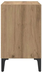 vidaXL Κομοδίνο artisan δρυς 40 x 30 x 50 cm Επεξεργασμένο ξύλο