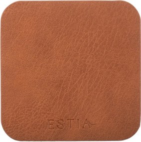 Σουβέρ (Σετ 4τμχ) Estia Allure Καφέ 07-32401