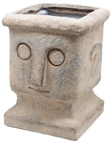 Artekko Artekko Totem Διακοσμητικό Γκρι Κασπώ από Μαγνήσιο (30x32x37)cm D77594-DS