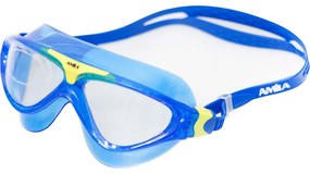 Γυαλιά Πισίνας Σιλικόνης Wide Vision Μπλε/Κίτρινο