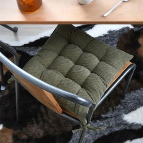 Μαξιλάρι Καρέκλας (38x38+5) S-F Dandy Kaki CUD567006GAL