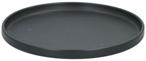 Πιάτο Δείπνου Stoneware Φ26.5cm Μαύρο