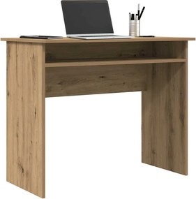 vidaXL Γραφείο Αρτισιανή Δρυς 90x50x74 εκ. από Επεξεργασμένο Ξύλο