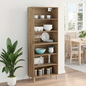 VidaXL Highboard Artisan Oak 69,5 x 32,5 x 180 εκ Επεξεργασμένο Ξύλο