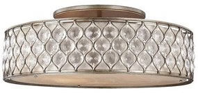Πλαφονιέρα Φωτιστικό Οροφής 6xE27 60W IP20 Ασημί Lucia FE-LUCIA-6SF-L Elstead Lighting FE-LUCIA-6SF-L Ασημί