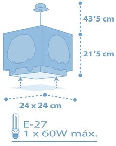 Φωτιστικό οροφής Ango Panda-Mple