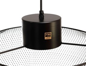 Κρεμαστό Φωτιστικό Mesh PTMD - 80cm - Μαύρο