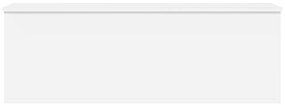 vidaXL Κουτί Αποθήκευσης Λευκό 102x35x35 εκ. από Επεξεργασμένο Ξύλο