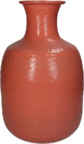 Βάζο ArteLibre Ροζ Αλουμίνιο 21x21x34cm