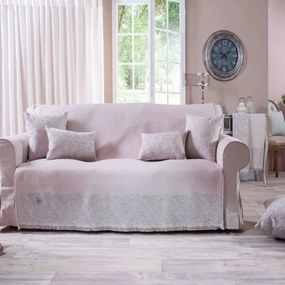 Ριχτάρι Bergamo 05 Ciel Teoran Διθέσιο 180x250cm Cotton-Polyester
