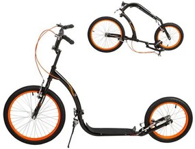Scooter WH227F Μαύρο/Πορτοκαλί 20/16