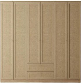 Wardrobe Baru 6 210 - Beige Beige