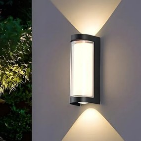 Απλίκα Εξωτερικού Χώρου LED Homelighting Modo Black 77-50677