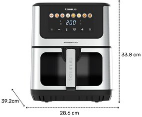 Φριτέζα με Αέρα Taurus 973999000 Μαύρο