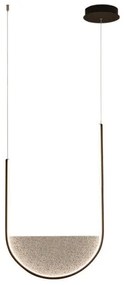 Κρεμαστό Φωτιστικό Οροφής 32cm LED 20W IP20 3000-4000K Zambelis-23167-Χρυσό 23167