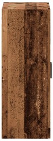 vidaXL Επίτοιχο ντουλάπι Παλιό ξύλο 69,5x34x90 cm