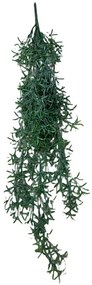 Τεχνητή Κρεμαστή Ρουσέλια 4771-7 15x2x80cm Green Supergreens Πολυαιθυλένιο