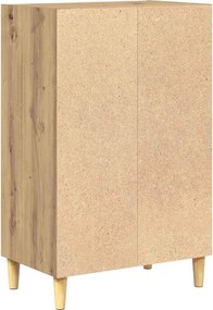 vidaXL Πλαϊνό γραφείο Artisan Oak 57 x 35 x 89.5 εκ Επεξεργασμένο ξύλο