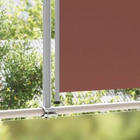 vidaXL Σκίαστρο Πλαϊνό Συρόμενο Βεράντας Καφέ 140 x 300 εκ.