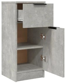 vidaXL Ντουλάπι Γκρι Σκυροδέματος 30x30x70 εκ. Επεξεργασμένο Ξύλο