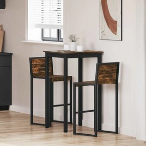 vidaXL Τραπεζαρίες Επεξεργασμένο ξύλο