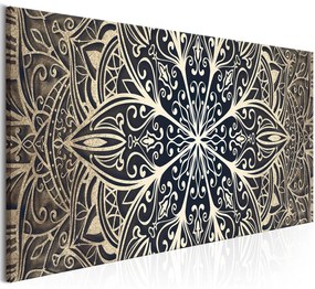 Πίνακας - Feathers (1 Part) Brown Narrow 120x40