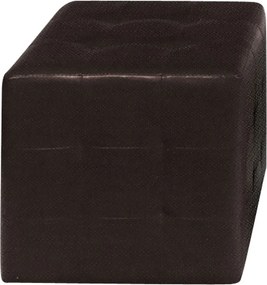 CONY Σκαμπό Βοηθητικό, PU Σκούρο Καφέ   1τμχ