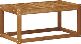 vidaXL Παγκάκι Εξωτερικού Χώρου Φυσικό 79 x 43 x 37 εκ