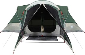 vidaXL Σκηνή Οικογενειακή Tipi 8 Ατόμων Αδιάβροχη Πράσινη
