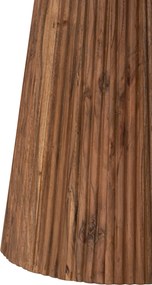 ΒΟΗΘΗΤΙΚΟ ΤΡΑΠΕΖΑΚΙ ΣΤΡΟΓΓΥΛΟ GROOT HM9698 ΜΑΣΙΦ ΑΚΑΚΙΑ- ΦΥΣΙΚΟ Φ45x44Υεκ.