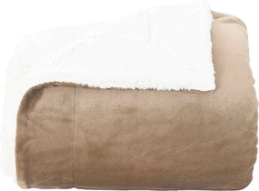 vidaXL Κουβέρτα Καμηλοπάρδαλη 240 x 270 εκ. Μαλλί