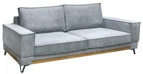 ΤΡΙΘΕΣΙΟΣ ΚΑΝΑΠΕΣ Fylliana Loftio ΓΚΡΙ ΧΡΩΜΑ 220x95x89εκ 831-225-016
