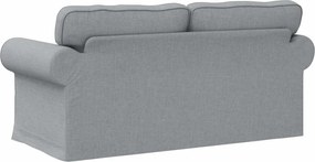 vidaXL Καναπές Ανοιχτό γκρι