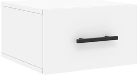 vidaXL Κομοδίνα Επιτοίχια 2 τεμ. Λευκά 35x35x20 εκ.