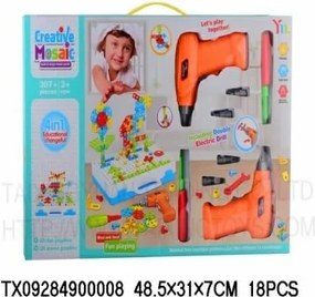 Σετ κατασκευών DIY με εργαλεία - YM006 - 009163